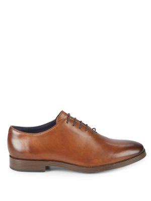 jefferson wholecut leather oxfords