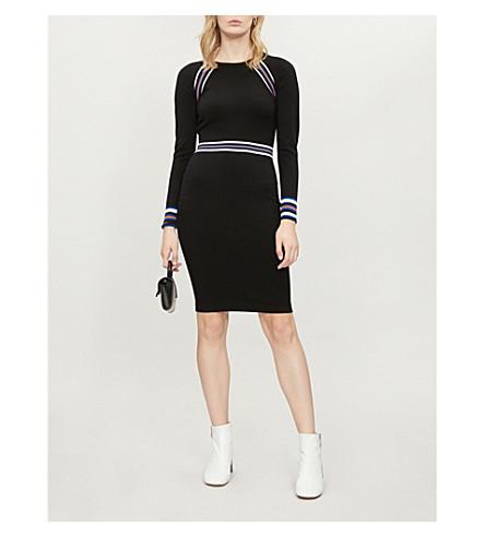 karen millen knit bodycon dress