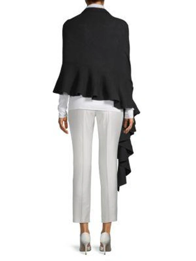 Portolano Ribbed Cashmere Wrap In Camel