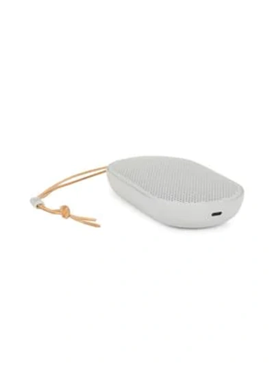 Shop Bang & Olufsen Portable Speaker P2 In Natural
