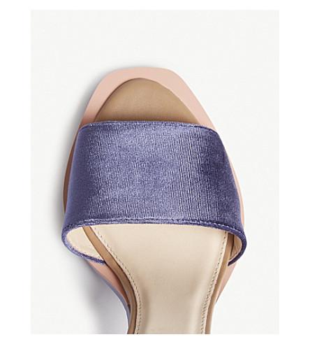 errita block heel sandals