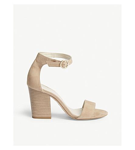 karen millen block heel sandals