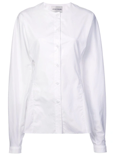 Shop Joshua Millard Kimono-style Shirt - White