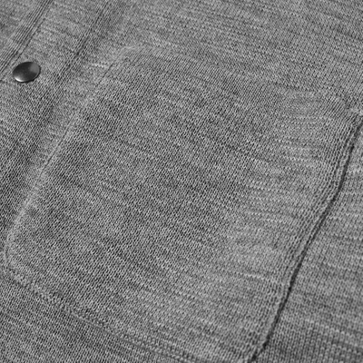 Shop Arpenteur George Knitted Liner In Grey