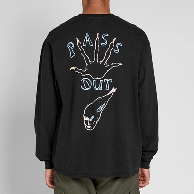 Shop Brain Dead Long Sleeve Parasite Tee In Black