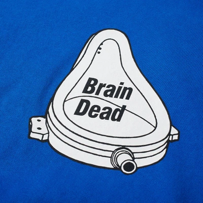 Shop Brain Dead Urinal Hoody In Blue