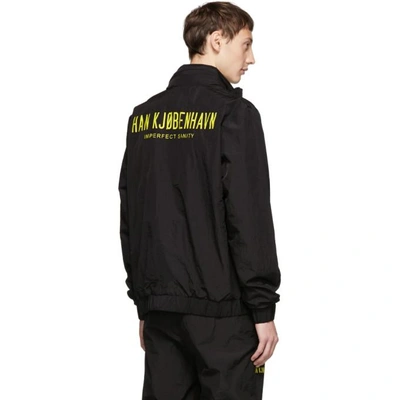 Shop Han Kjobenhavn Black Zip-up Track Jacket