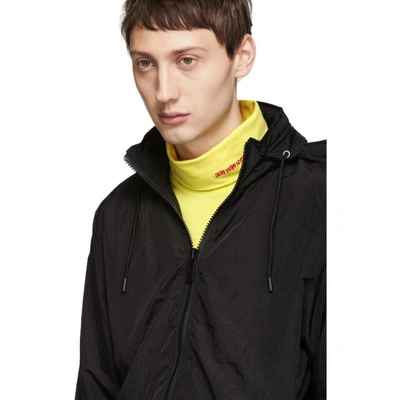 Shop Han Kjobenhavn Black Zip-up Track Jacket