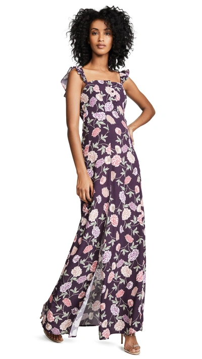 Shop Flynn Skye Bardot Maxi Dress In In Full Bloom