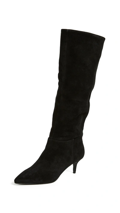 Shop Steven Kirby Tall Boots In Black