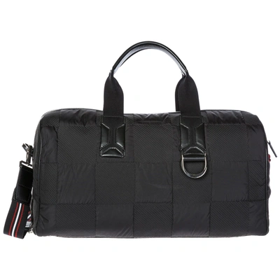 Shop Dior Travel Duffle Weekend Shoulder Bag Nylon In Black