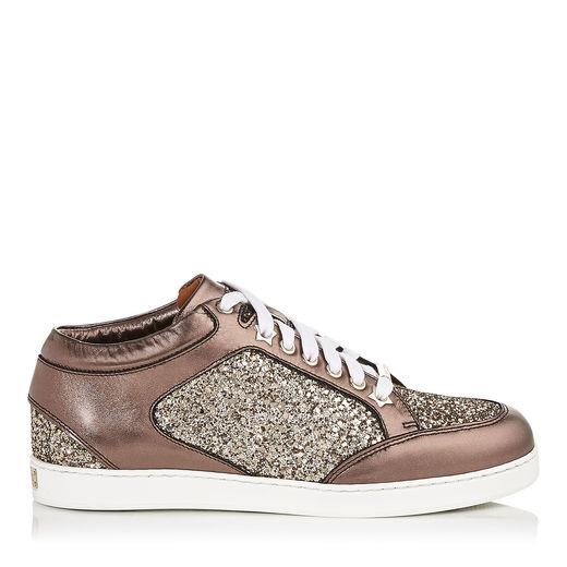 jimmy choo sparkly trainers