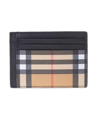 mens black leather card holder