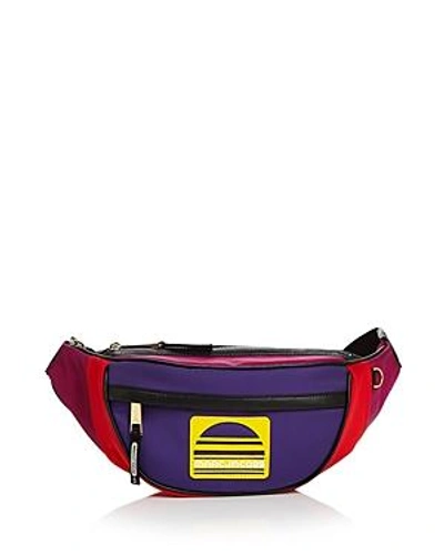 Shop Marc Jacobs Sport Nylon Fanny Pack In Poppy Red/gold