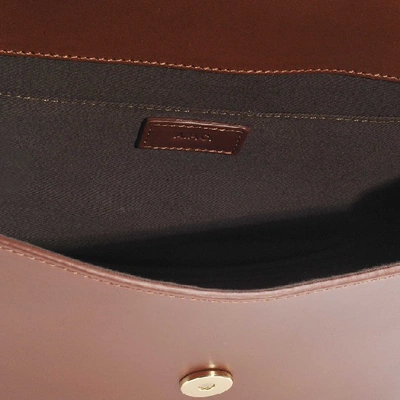 Shop Apc Geneve Hobo Bag - A.p.c. - Hazelnut - Leather In Brown
