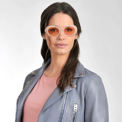 Shop Acne Studios | Mustang Sunglasses In Pink Acetate