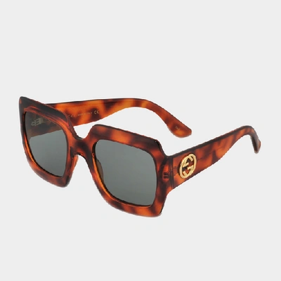 Shop Gucci Sunglasses Gg0053s-001