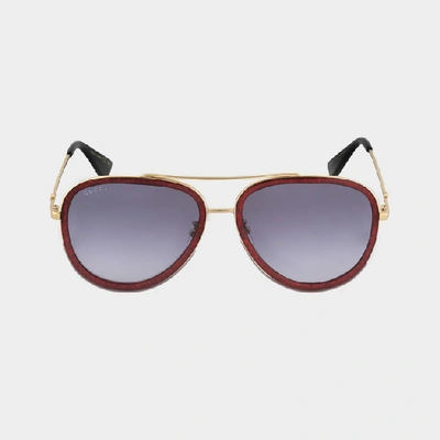 Shop Gucci Sunglasses Gg0062s-001