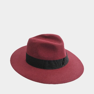 Shop Maison Michel Henrietta Felt 女士毛毡帽子