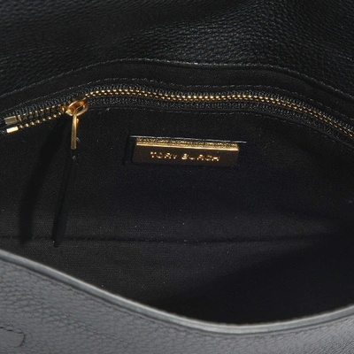 Shop Tory Burch | Chelsea Crossbody Bag In Black Grained Calfskin