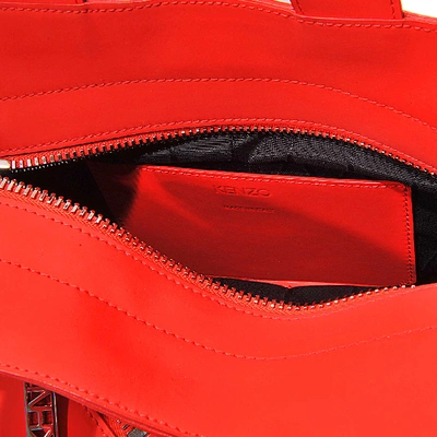 Shop Kenzo | Kalifornia Mini Bag In Fire Split Leather
