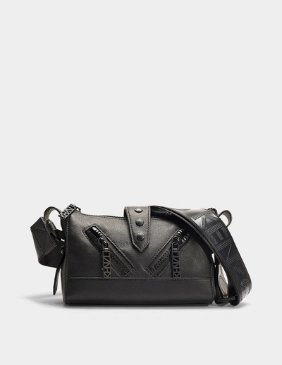 Kenzo Kalifornia Mini Shoulder Bag In Black Calfskin | ModeSens