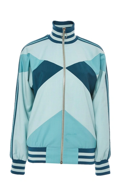 ZIMMERMANN MONCUR ZIP-UP WOOL TRACK JACKET 5641JMON