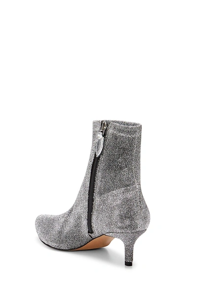 Shop Rebecca Minkoff Sayres Bootie In Silver