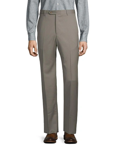 Shop Zanella Classic Wool Dress Pant In Nocolor