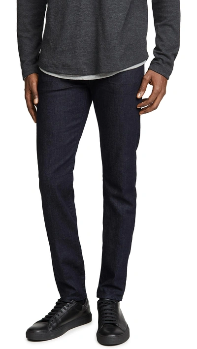 Shop 7 For All Mankind Riley Clean Pocket Jeans In Deep Well
