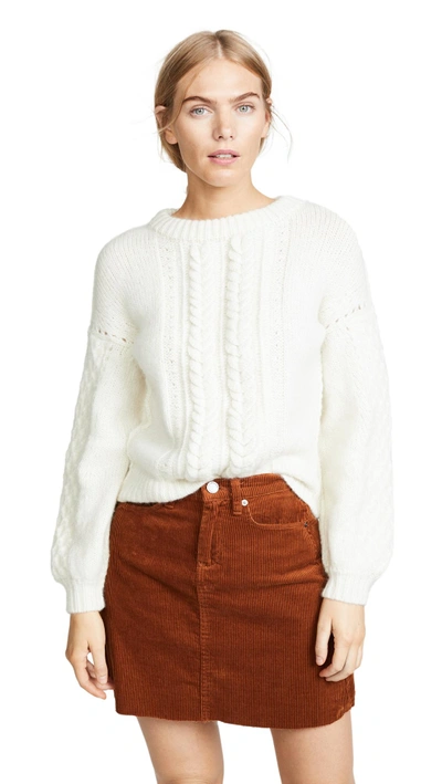 Shop M.patmos Anouk Sweater In Ivory