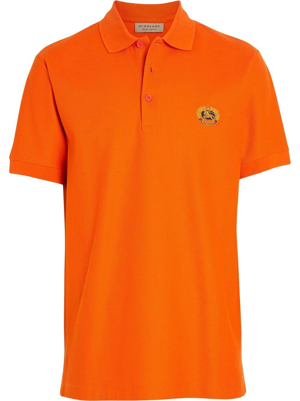 burberry polo womens orange