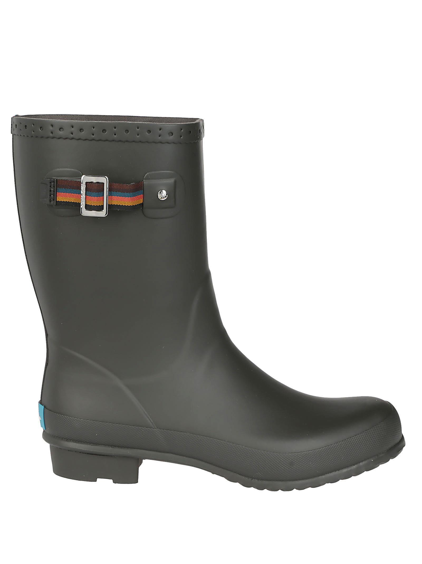 Paul Smith Krupa Rain Boots In Dark Grey | ModeSens