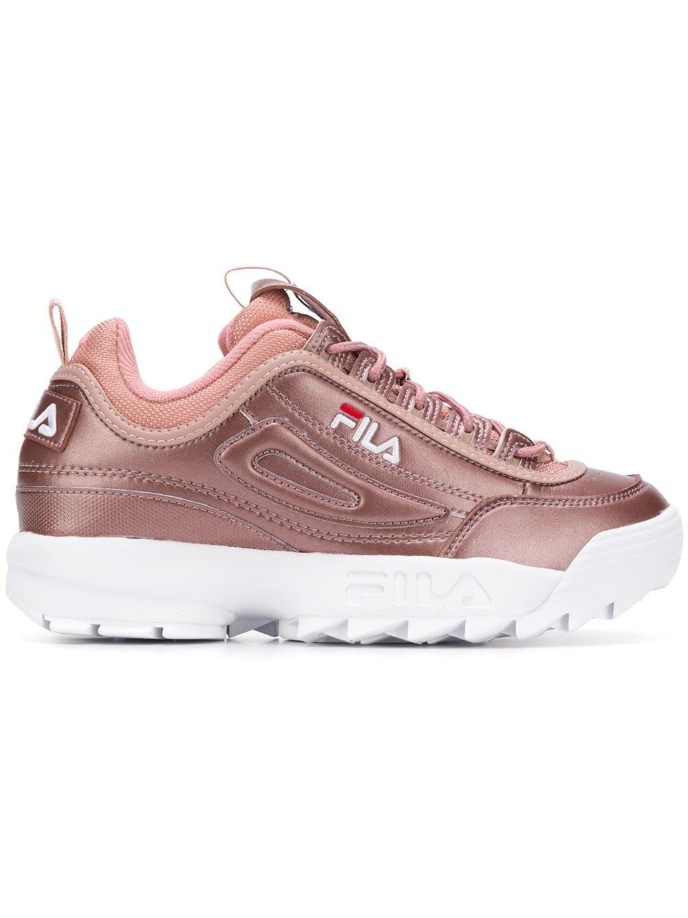 fila disruptor low rose gold