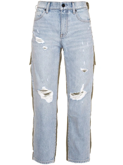 Shop Alexander Wang Denim X  Jeans Mix In Basic