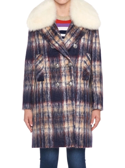 Shop Giada Benincasa 'adelaide' Coat In Multicolor