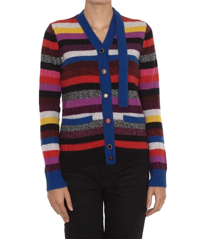 Shop Marc Jacobs Cardigan In Red Multi