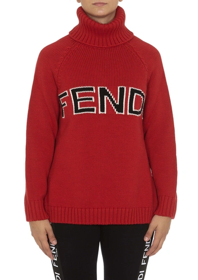 Shop Fendi Sweater In Jelly