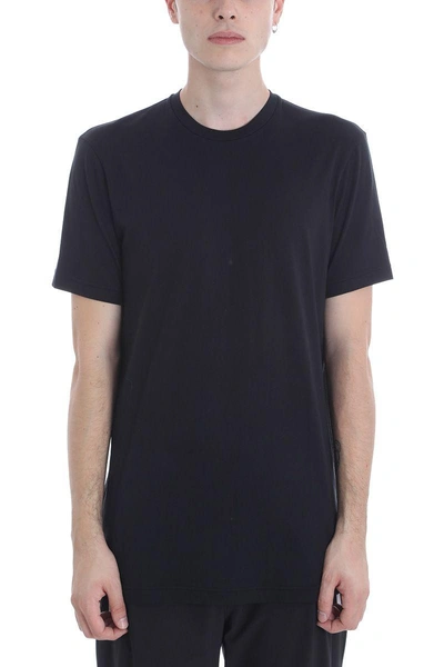Shop Blackbarrett Black Cotton T-shirt