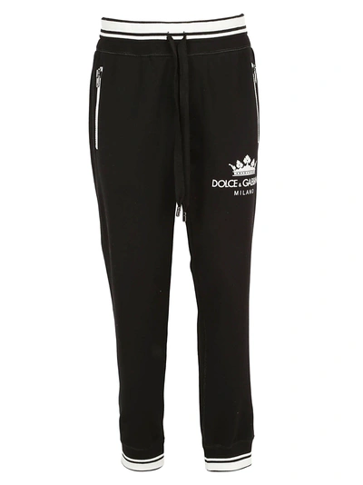 Shop Dolce & Gabbana Pants In Nero