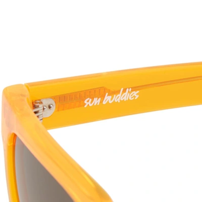 Shop Sun Buddies Greta Sunglasses In Orange