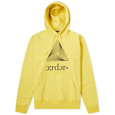 Shop Undercover Order/disorder Hoody In Yellow