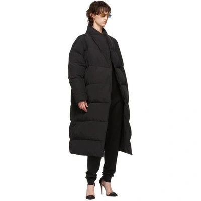 Shop Totême Toteme Black Bondy Coat In 200 Black