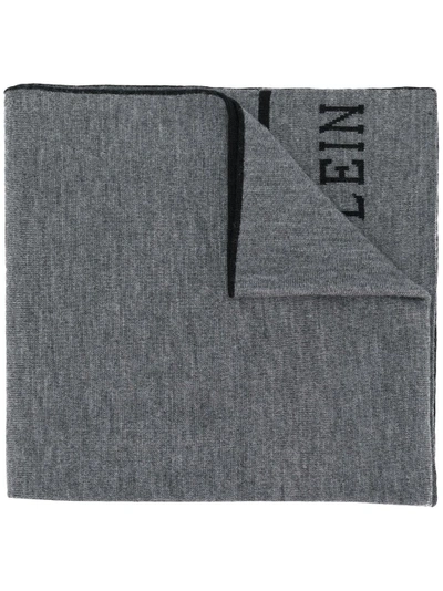 Shop Philipp Plein Danny Scarf - Grey