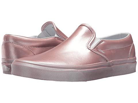 vans classic slip on rose gold