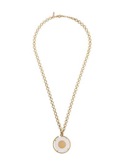 Shop Chloé Terry Necklace In Oro