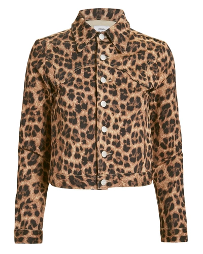 Shop Miaou Lex Leopard Jacket