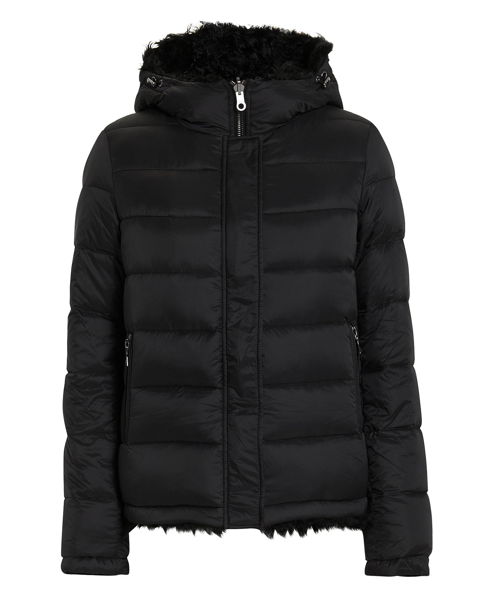 yves salomon reversible shearling