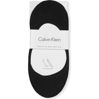 Shop Calvin Klein Pack Of 2 Ballet Liner Socks In Nero