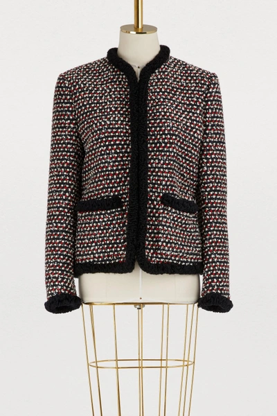 Shop Gucci Wool Jacket In Multi